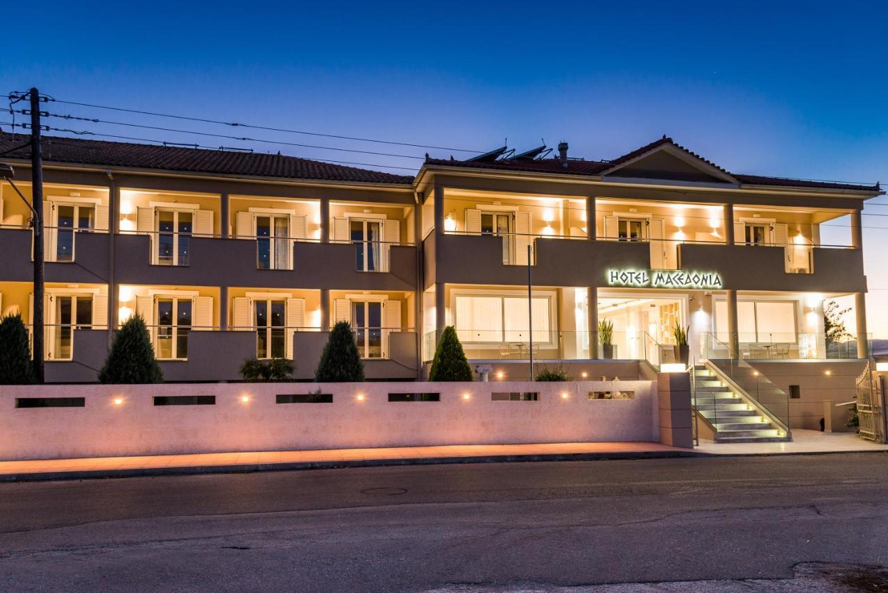 Macedonia Otel Kalamákion Dış mekan fotoğraf