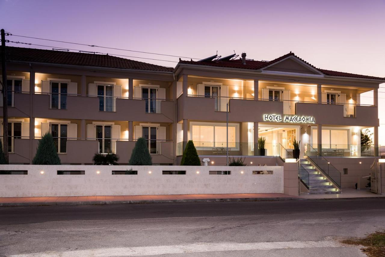 Macedonia Otel Kalamákion Dış mekan fotoğraf