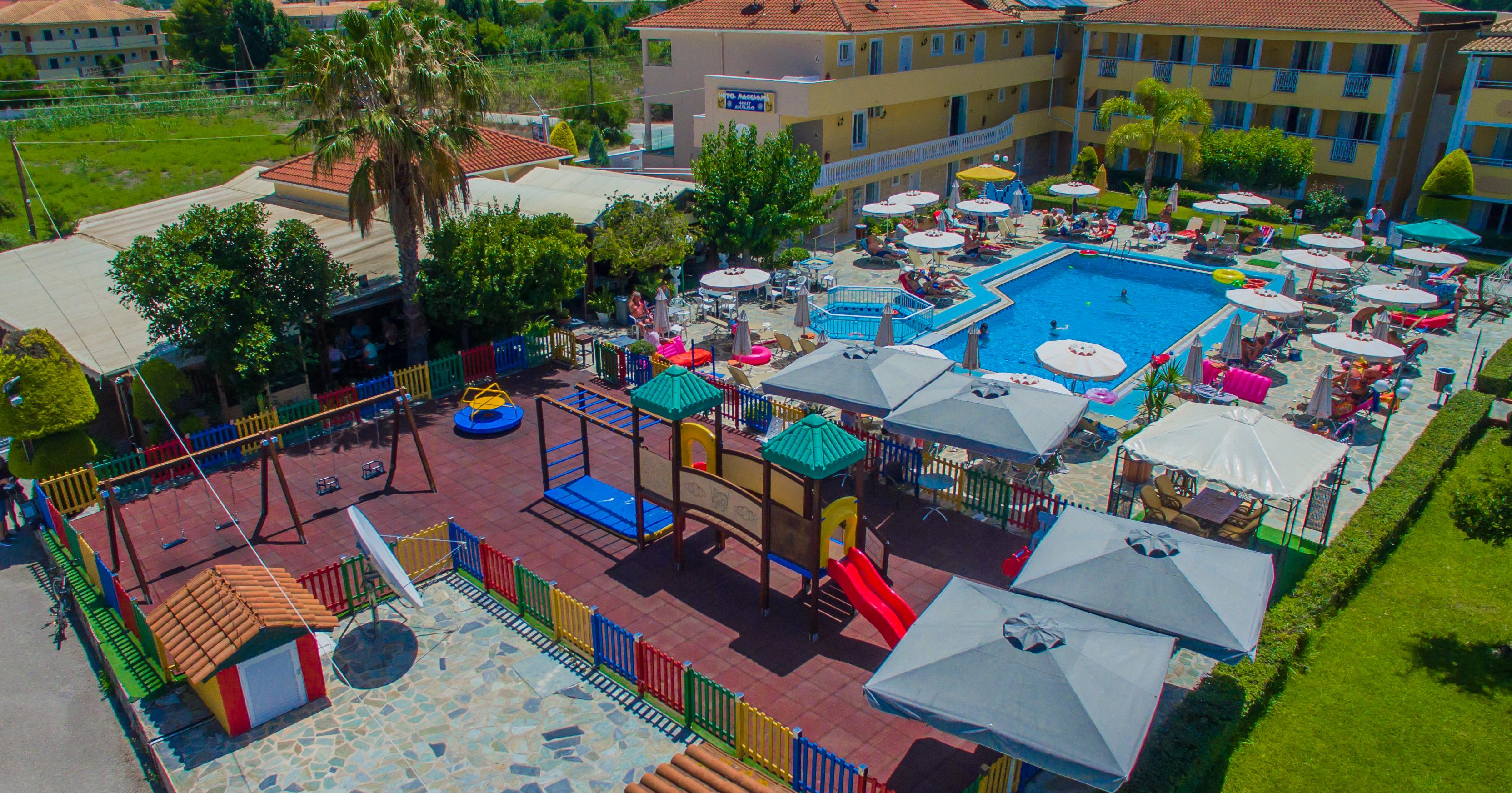 Macedonia Otel Kalamákion Dış mekan fotoğraf