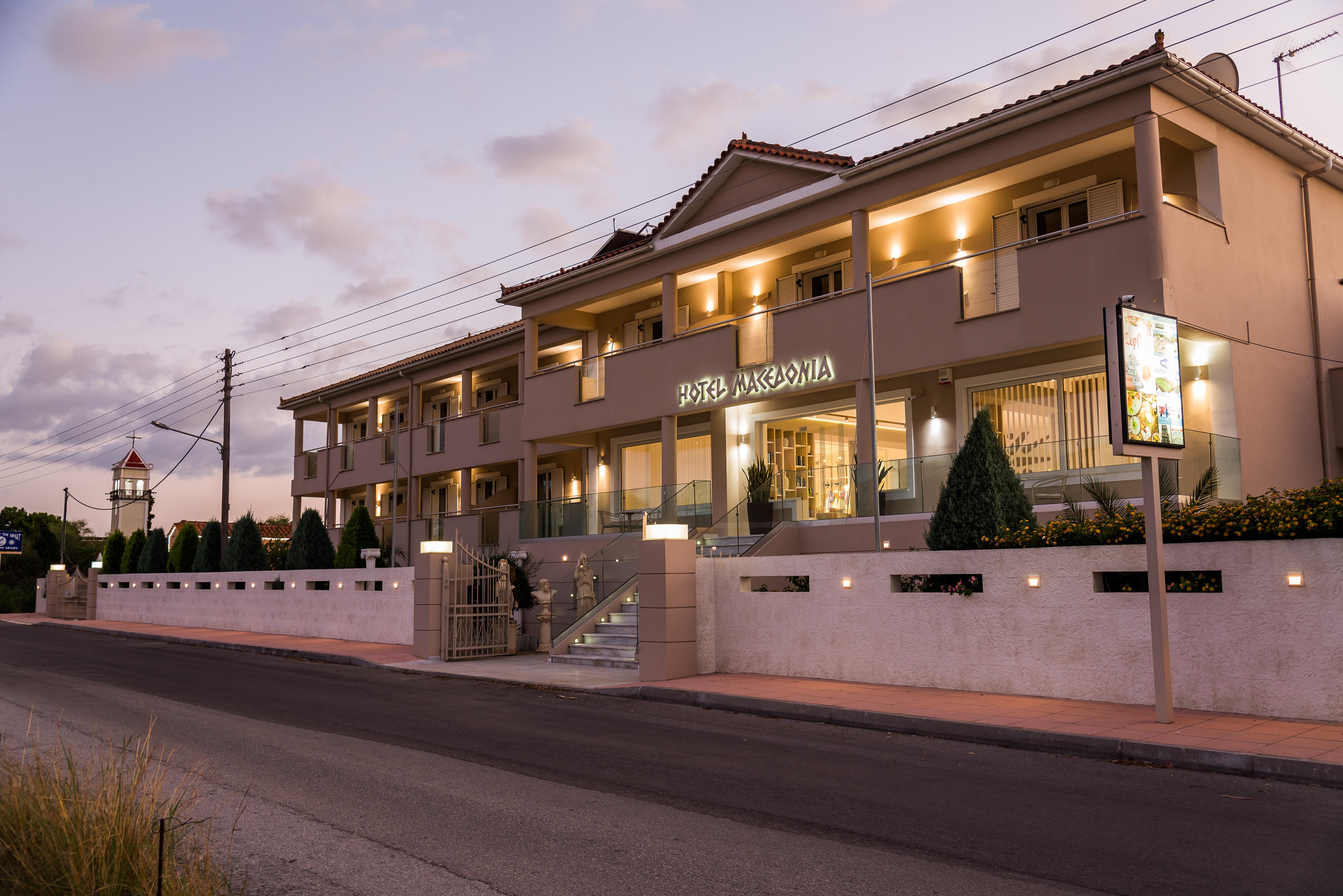 Macedonia Otel Kalamákion Dış mekan fotoğraf